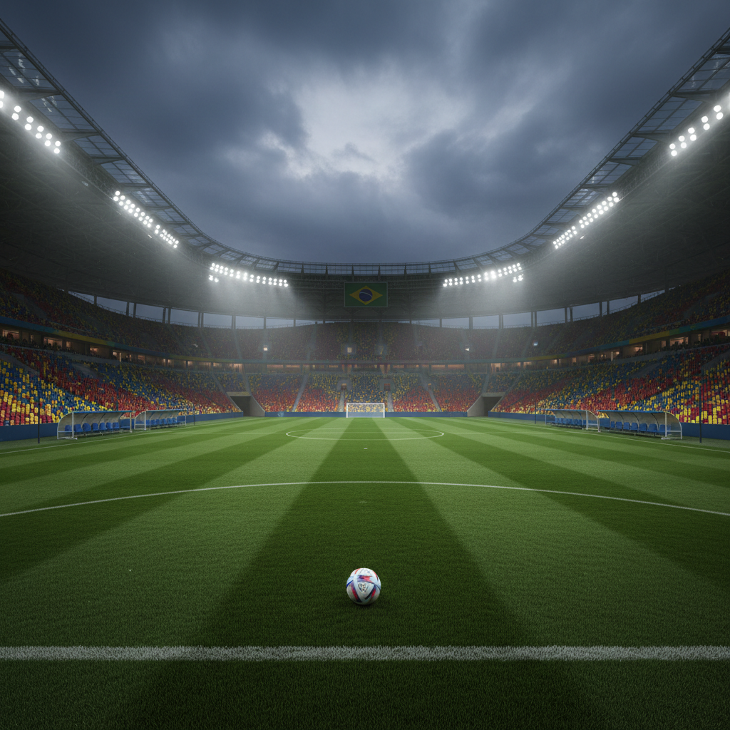Jogadores em ação em campo gramado na Copa do Mundo 2026 entre favoritos para ganhar a copa do mundo 2026